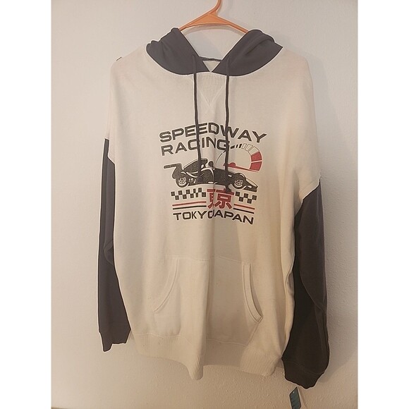 Areopostale  Mens Size Medium Racing Tokyo Sweatshirt - Picture 3 of 8